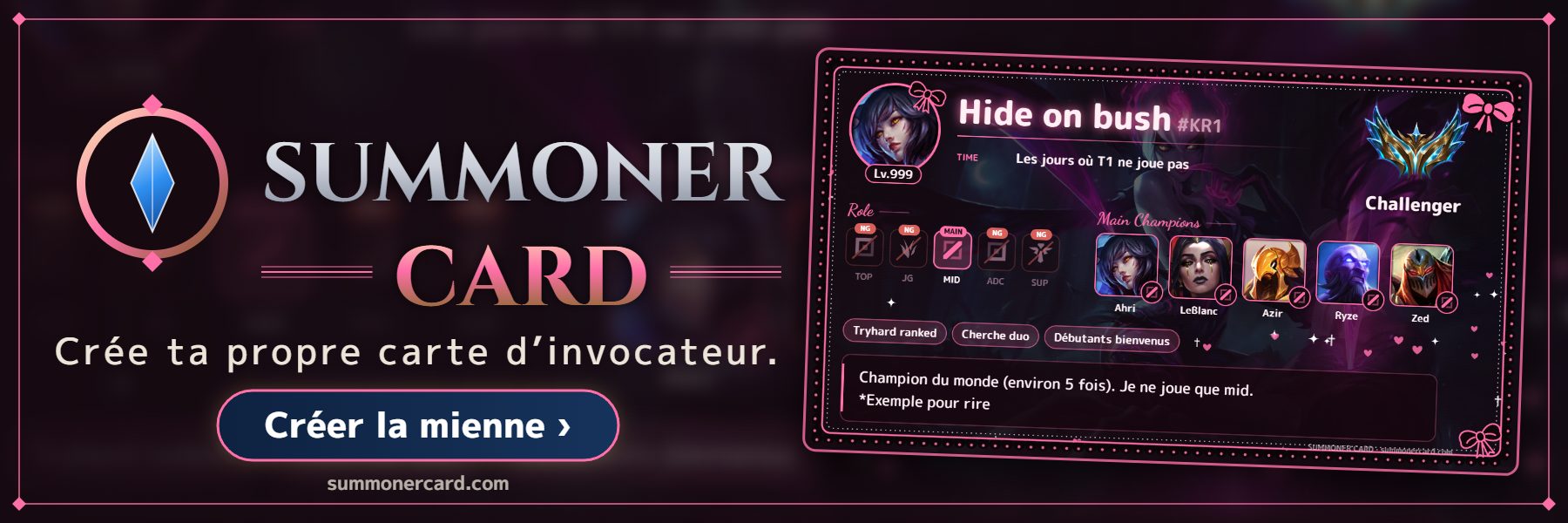 SUMMONER CARD banner: Jirai-kei