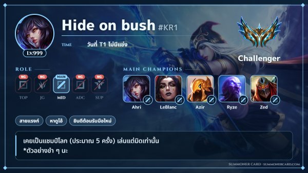 เทมเพลตการ์ดซัมมอนเนอร์: เฟรลยอร์ด